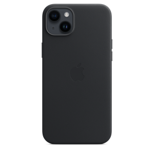 Funda de piel con MagSafe para el iPhone 14 Plus - Tinta - Macnificos