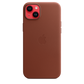 Funda de piel con MagSafe para el iPhone 14 Plus - Ocre oscuro - Macnificos