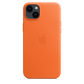 Funda de piel con MagSafe para el iPhone 14 Plus - Naranja - Macnificos
