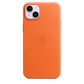 Funda de piel con MagSafe para el iPhone 14 Plus - Naranja - Macnificos