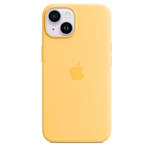 Apple Funda de Silicona MagSafe para iPhone 14 Resplandor Solar