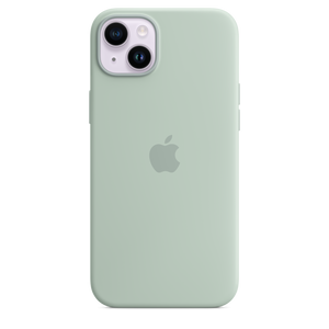 Apple Funda de Silicona MagSafe para iPhone 14 Plus Suculenta