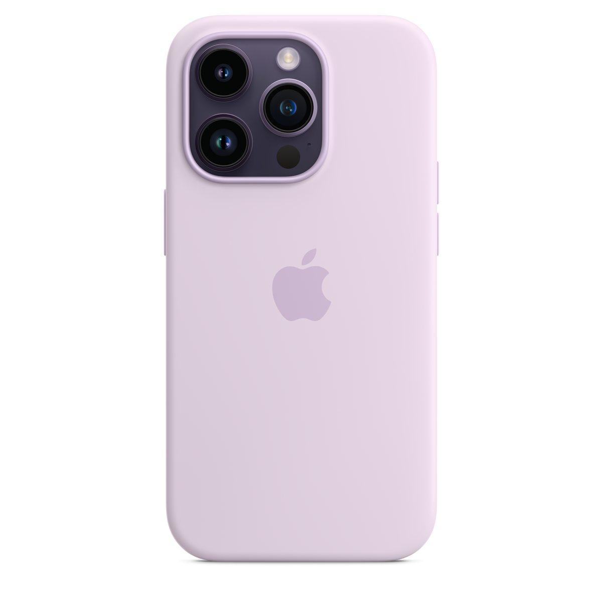 Funda de silicona con MagSafe para el iPhone 14 Pro - Lila - Macnificos