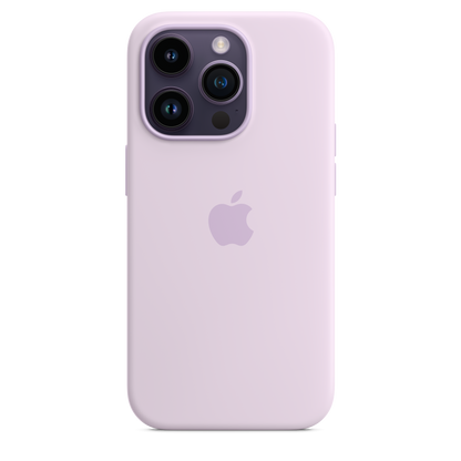 Funda de silicona con MagSafe para el iPhone 14 Pro - Lila - Macnificos