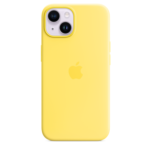 Apple Funda de Silicona MagSafe para iPhone 14 Amarillo Canario