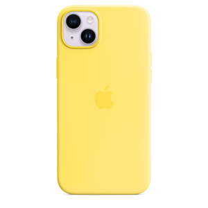 Apple Funda de Silicona MagSafe para iPhone 14 Plus Amarillo Canario