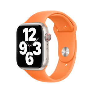 Apple Correa Deportiva para Apple Watch 45mm Naranja Intenso