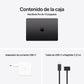 Apple MacBook Pro 14" Chip M4 | 16 GB RAM | 2 TB SSD | CPU 10 núcleos | GPU 10 núcleos | Pantalla estándar | Cargador 70W - Plata