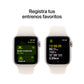 Apple Watch SE | GPS + Cellular | 40mm | Caja de Aluminio Blanco Estrella | Correa Deportiva Blanco Estrella | Talla S/M