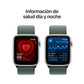 Apple Watch SE | GPS + Cellular | 44mm | Caja de Aluminio Blanco Estrella | Correa Loop Deportiva Verde