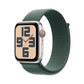 Apple Watch SE | GPS + Cellular | 44mm | Caja de Aluminio Blanco Estrella | Correa Loop Deportiva Verde