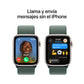 Apple Watch SE | GPS + Cellular | 44mm | Caja de Aluminio Blanco Estrella | Correa Loop Deportiva Verde