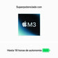 Apple MacBook Air 13" Chip M3 | 8 GB RAM | 512 GB SSD | CPU 8 núcleos | GPU 10 núcleos | Cargador 70W - Gris Espacial