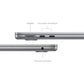 Apple MacBook Air 13" Chip M3 | 8 GB RAM | 512 GB SSD | CPU 8 núcleos | GPU 10 núcleos | Cargador 70W - Gris Espacial
