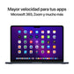 Apple MacBook Air 13" Chip M2 | 8 GB RAM | 256 GB SSD | CPU 8 núcleos | GPU 8 núcleos - Medianoche