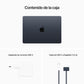 Apple MacBook Air 13" Chip M2 | 8 GB RAM | 256 GB SSD | CPU 8 núcleos | GPU 8 núcleos - Medianoche