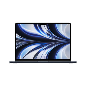 Apple MacBook Air 13" Chip M2 | 8 GB RAM | 256 GB SSD | CPU 8 núcleos | GPU 8 núcleos | Cargador 35W - Medianoche