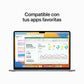 Apple MacBook Air 15" Chip M2 | 8 GB RAM | 256 GB SSD | CPU 8 núcleos | GPU 10 núcleos - Gris Espacial