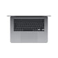 Apple MacBook Air 15" Chip M3 | 8 GB RAM | 256 GB SSD | CPU 8 núcleos | GPU 10 núcleos - Gris Espacial