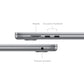 Apple MacBook Air 15" Chip M3 | 8 GB RAM | 256 GB SSD | CPU 8 núcleos | GPU 10 núcleos - Gris Espacial