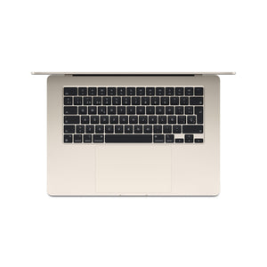 Apple MacBook Air 15" Chip M3 | 8 GB RAM | 256 GB SSD | CPU 8 núcleos | GPU 10 núcleos - Blanco Estrella