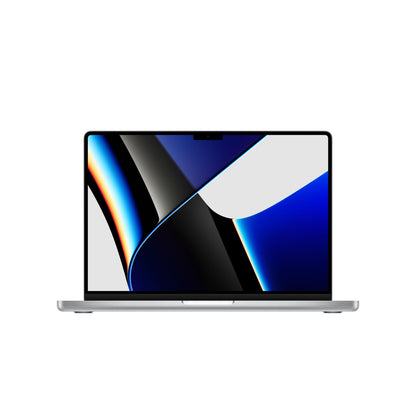 Apple MacBook Pro 14" Chip M1 Pro | 16 GB RAM | 1 TB SSD | CPU 10 núcleos | GPU 16 núcleos | Cargador 96W - Plata