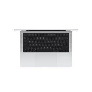 MacBook Pro de 14 pulgadas: Chip M4 Pro de Apple con CPU de 12 núcleos y GPU de 16 núcleos, 24 GB RAM, 512 GB SSD, Pantalla estándar, Cargador 70W - Plata
