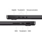 MacBook Pro de 14 pulgadas: Chip M4 Pro de Apple con CPU de 12 núcleos y GPU de 16 núcleos, 24 GB RAM, 512 GB SSD, Pantalla estándar, Cargador 70W - Negro espacial