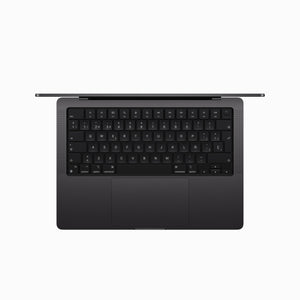 Apple MacBook Pro 14" Chip M3 Max | 36 GB RAM | 1 TB SSD | CPU 14 núcleos | GPU 30 núcleos | Cargador 96W - Negro Espacial