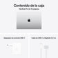 MacBook Pro de 16 pulgadas: Chip M4 Pro de Apple con CPU de 14 núcleos y GPU de 20 núcleos, 24 GB RAM, 2 TB SSD, Pantalla estándar - Negro espacial