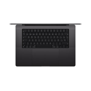 MacBook Pro de 16 pulgadas: Chip M4 Pro de Apple con CPU de 14 núcleos y GPU de 20 núcleos, 24 GB RAM, 2 TB SSD, Pantalla estándar - Negro espacial