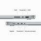 Apple MacBook Pro 16" Chip M3 Max | 48 GB RAM | 512 GB SSD | CPU 12 núcleos | GPU 18 núcleos | Cargador 140W - Plata
