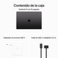 Apple MacBook Pro 16" Chip M3 Pro | 18 GB RAM | 512 GB SSD | CPU 12 núcleos | GPU 18 núcleos | Cargador 140W - Negro Espacial