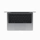 Apple MacBook Pro 14" Chip M3 | 16 GB RAM | 512 GB SSD | CPU 8 núcleos | GPU 10 núcleos | Cargador 70W - Gris Espacial