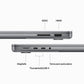 Apple MacBook Pro 14" Chip M3 | 16 GB RAM | 512 GB SSD | CPU 8 núcleos | GPU 10 núcleos | Cargador 70W - Gris Espacial