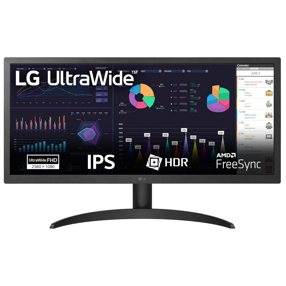 Monitor 26" Ultrapanoramico 26WQ500-B | LG