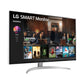 Monitor 32" UHD 4K 32SQ700S-W Smart tv | LG
