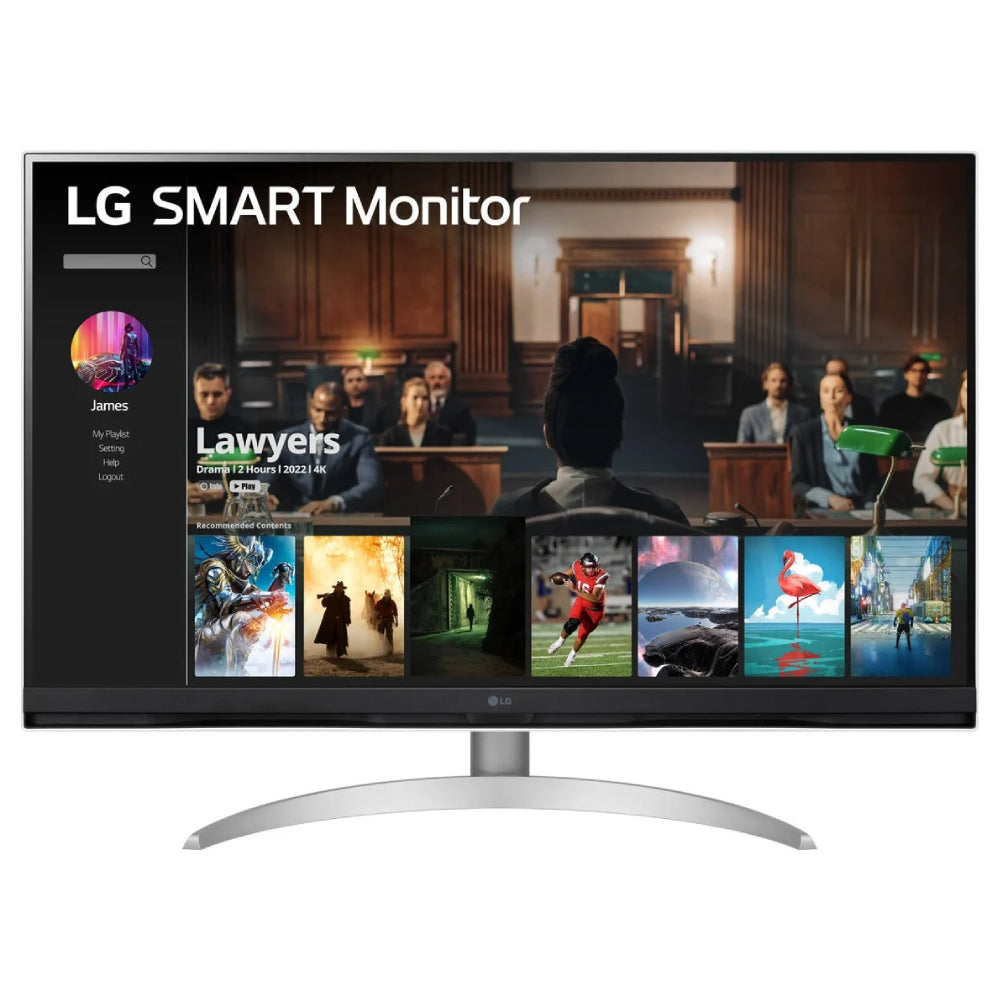 Monitor 32" UHD 4K 32SQ700S-W Smart tv | LG