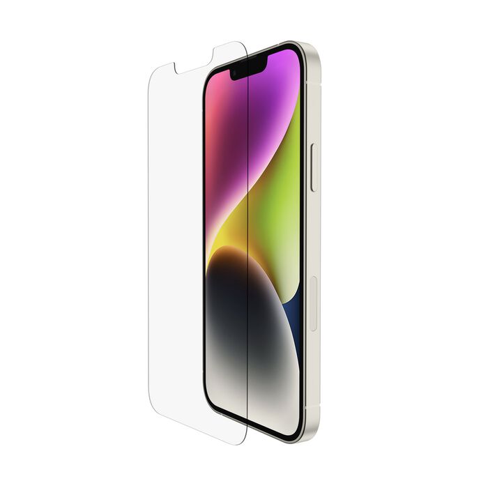 Belkin UltraGlass Protector pantalla antimicrobiano iPhone 16e/14/13/13 Pro
