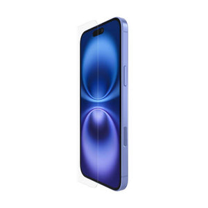 Belkin UltraGlass2 AM Protector pantalla antimicrobiano iPhone 16 Plus/15 Plus/14 Pro Max