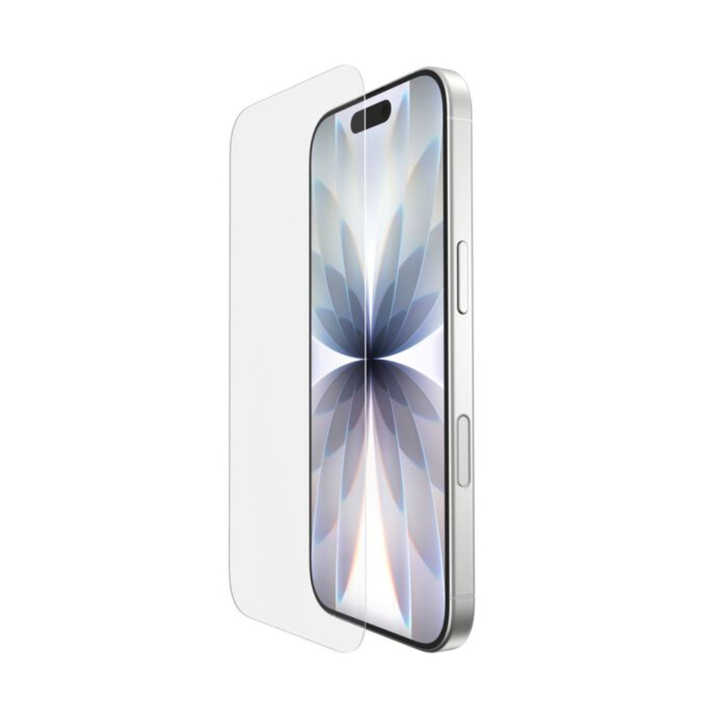 Protector de pantalla InvisiGlass con revestimiento iPhone 17 / iPhone 16 Pro | Belkin