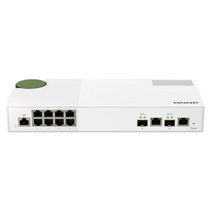 Switch Gestionable QSW-M2108-2C 10 puertos 2x10Gbe SFP+ 8x2.5 | Qnap