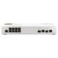 Switch Gestionable QSW-M2108-2C 10 puertos 2x10Gbe SFP+ 8x2.5 | Qnap
