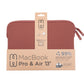 Funda para Macbook Air/Pro de 13" HORIZON de MW Rojo - Macnificos