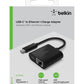 Adaptador USB-C a Ethernet + carga hasta 60W de Belin - Macnificos