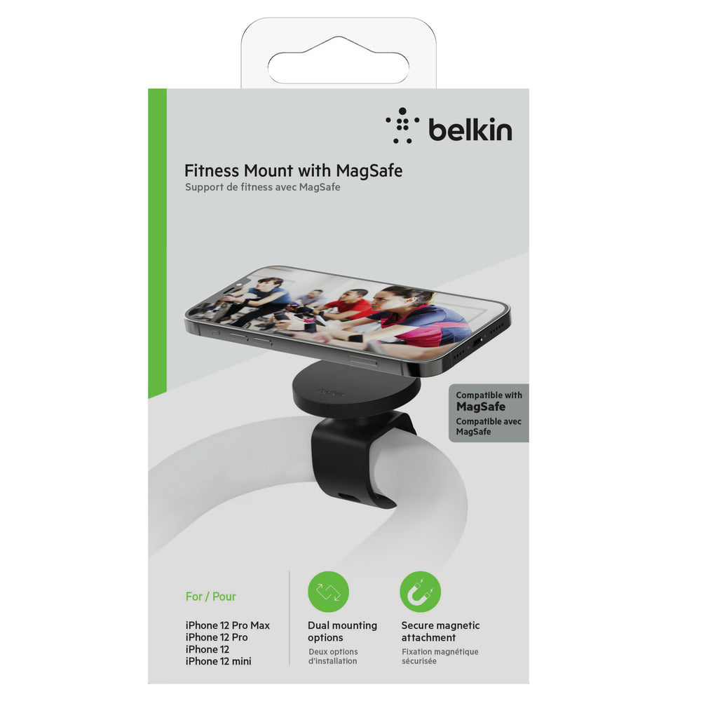 Soporte Fitness magnetico para iPhone de Belkin - Macnificos