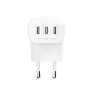 Cargador pared 3 puertos USB-C PPS 67W de Belkin