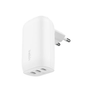 Cargador pared 3 puertos USB-C PPS 67W de Belkin