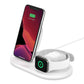 Base de carga inalámbrica Triple BOOST↑CHARGE™ 10W con adaptador de Belkin - Macnificos