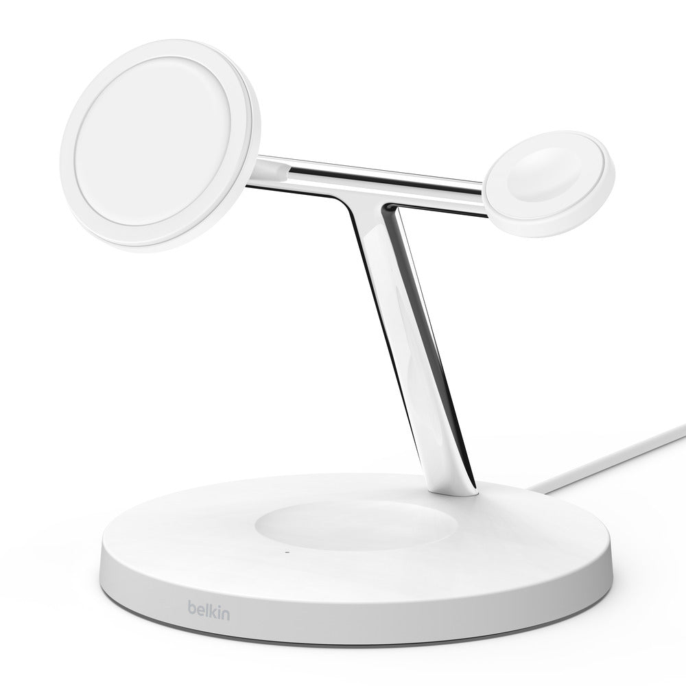 Base de carga Magsafe 3 en 1 Belkin Blanco - Macnificos